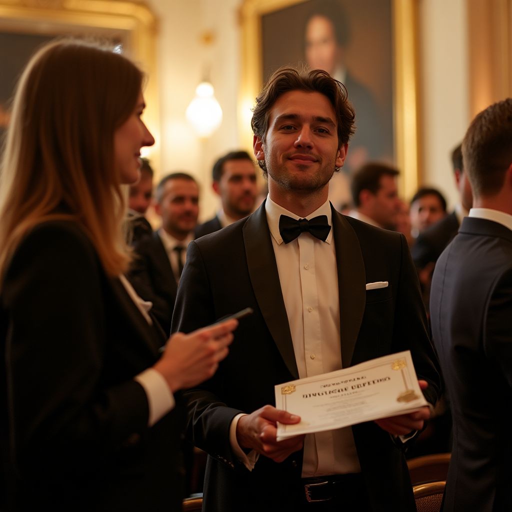 Ceremonia de graduación de alumnos